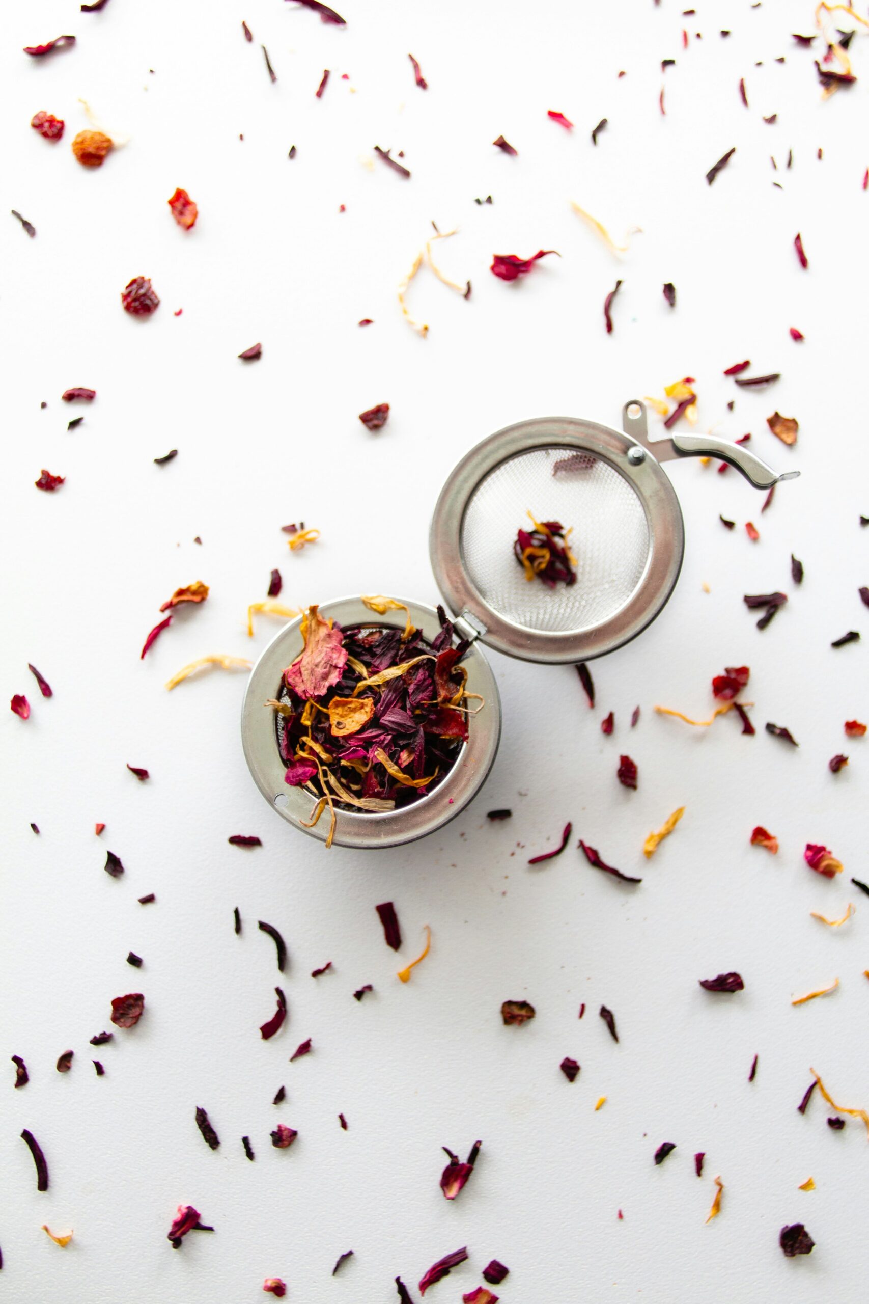 dry roses for tea